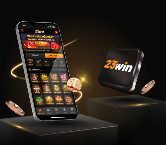 Điện thoại Android hiển thị giao diện trò chơi sòng bạc mượt mà